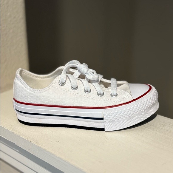 Converse Kids Chuck Taylor All Star Eva Lift Canvas Platform OX, kid size 12-New - Picture 2 of 9
